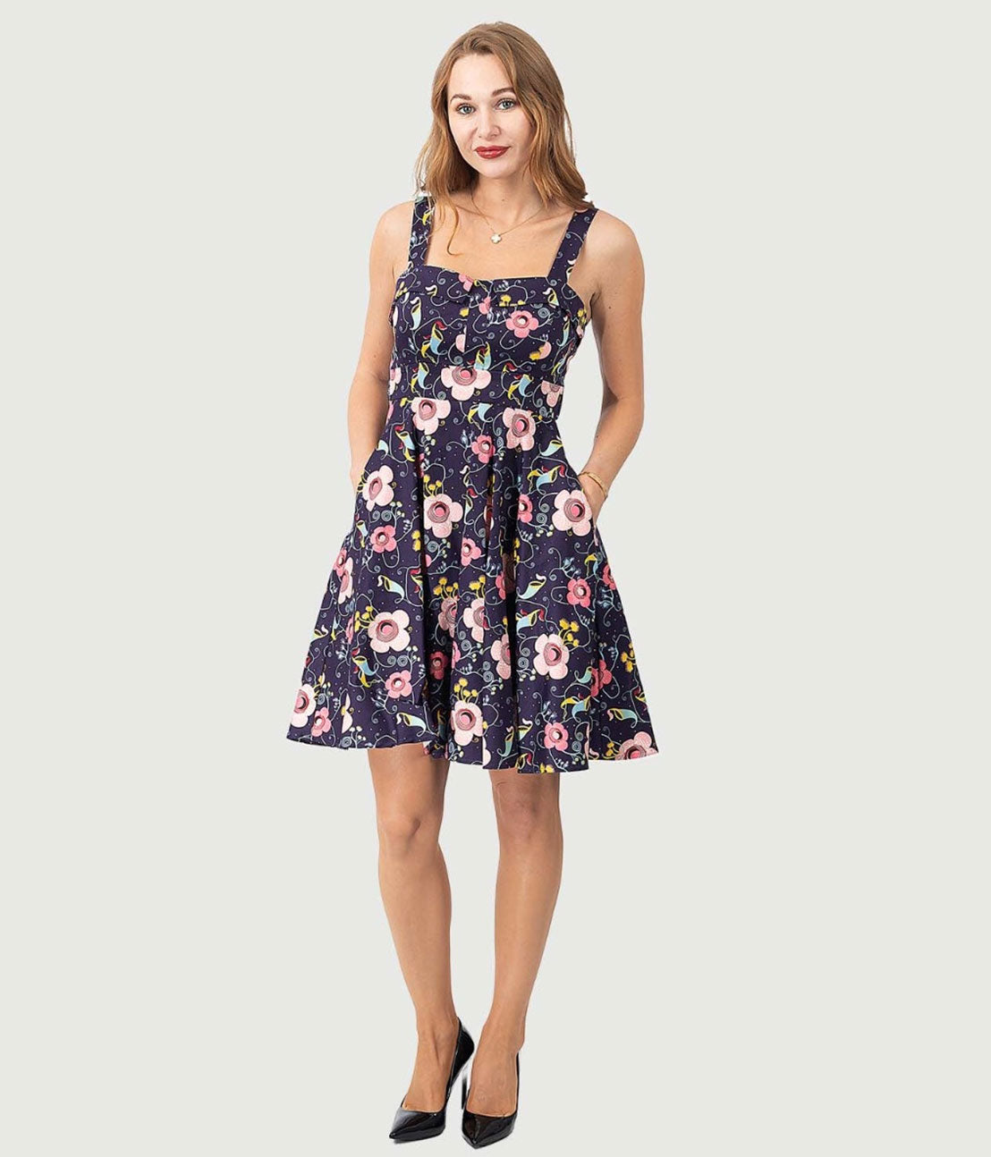 Classic Pinup Clothing HMC Venus Flower Dress 20378523