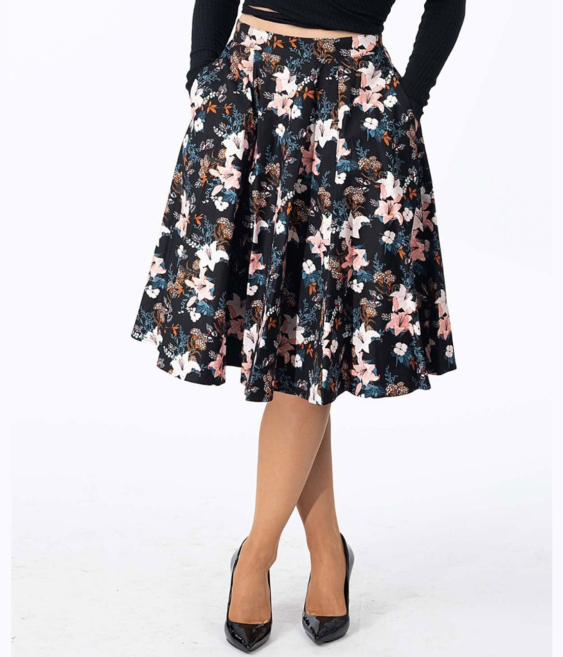 Classic Pinup Clothing Lily Skirt B20524-52323