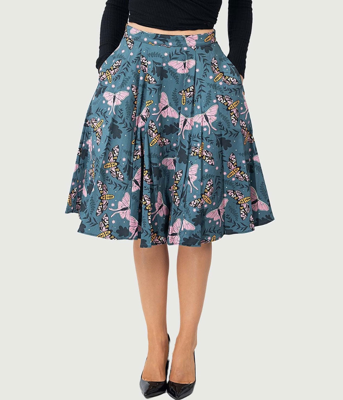 Sassy E Rose Butterfly Skirt B20524-52023