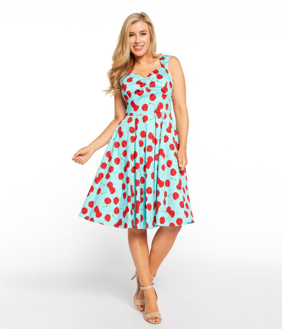 Sassy-E-Rose-Cherry-Dress-ER20391623-CH-Aqua