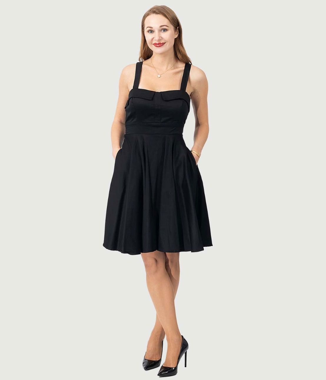 Sassy Pinup E Rose HMC Dress 20378523 Black