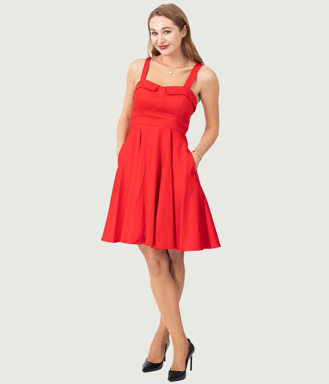 Sassy Pinup E Rose HMC Dress 20378523 Red