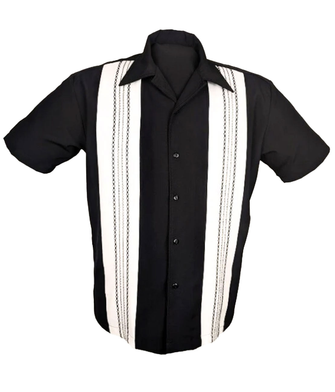 Sassy Ricardo Shirt Black & Cream