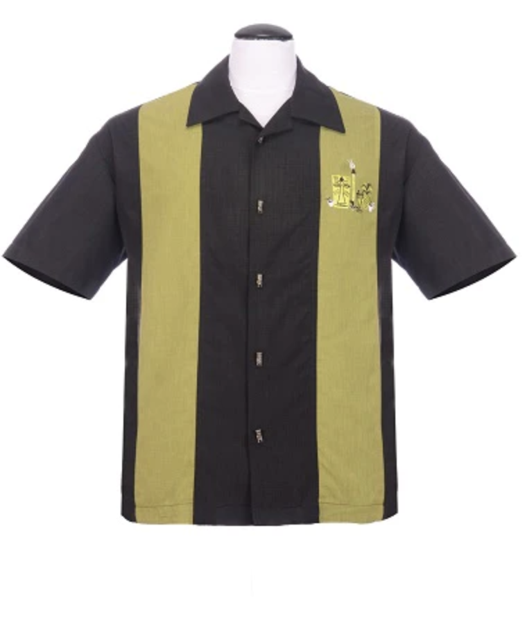 Sassy Mickey Shirt A Black Green